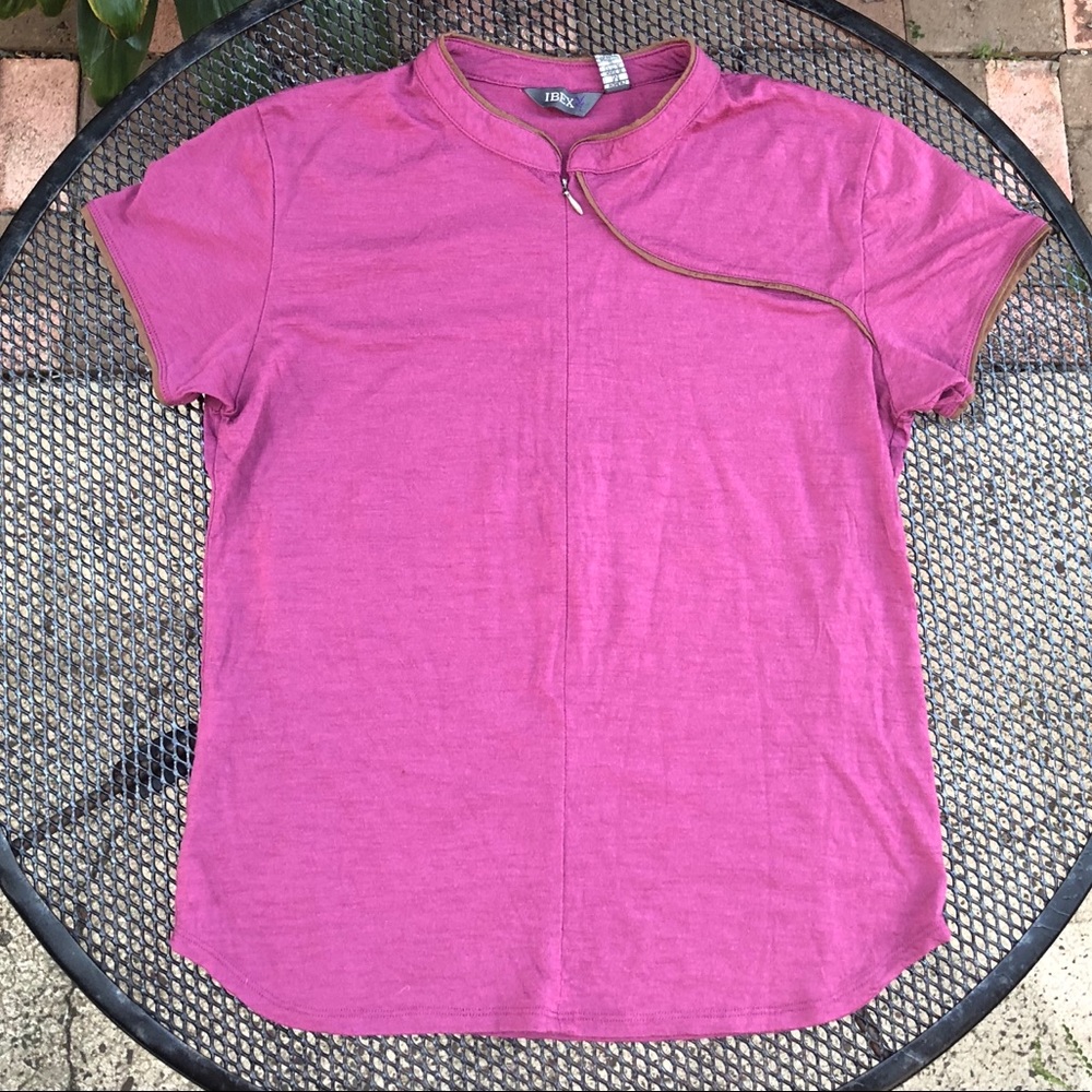 IBEX Wool running/cycling/equestrian top M